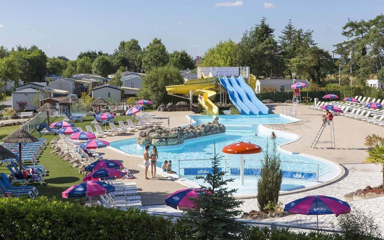 Mobil-Home 4 étoiles avec piscine proche de Blois Onzain Exterior foto