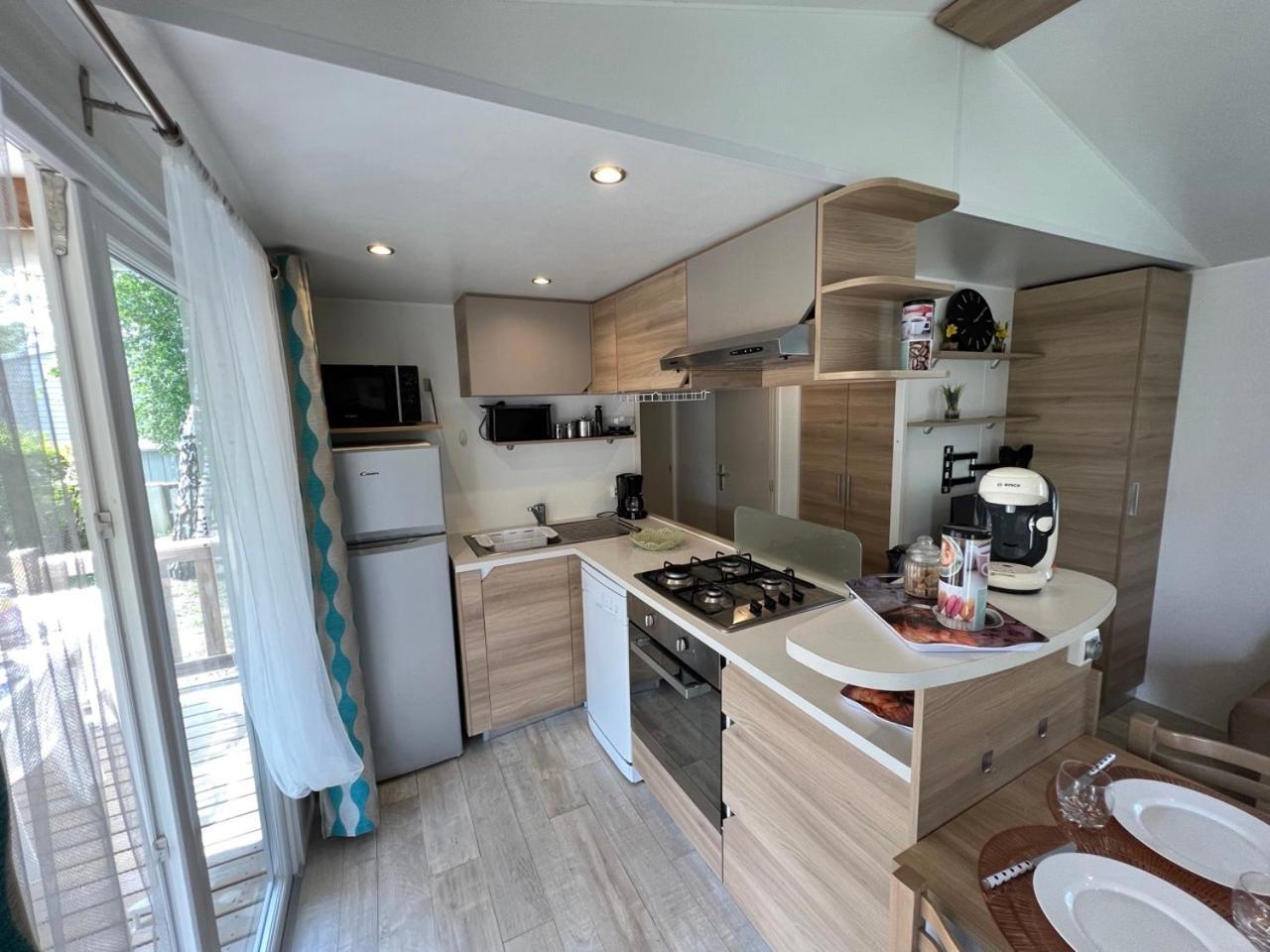 Mobil-Home 4 étoiles avec piscine proche de Blois Onzain Exterior foto