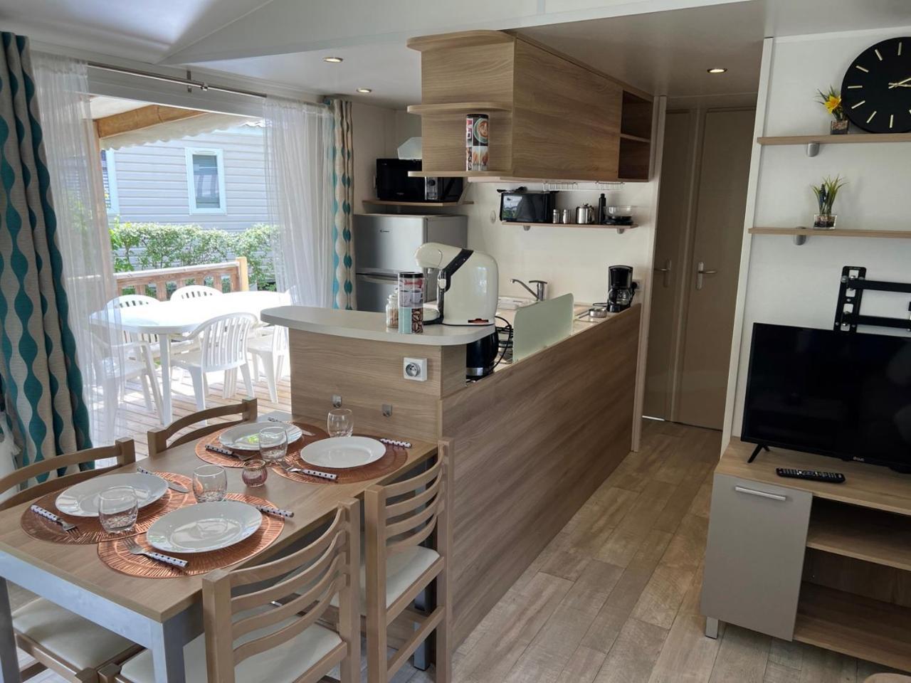 Mobil-Home 4 étoiles avec piscine proche de Blois Onzain Exterior foto